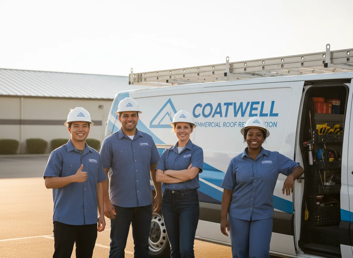 Commercial roof coating company in Shelby, MS